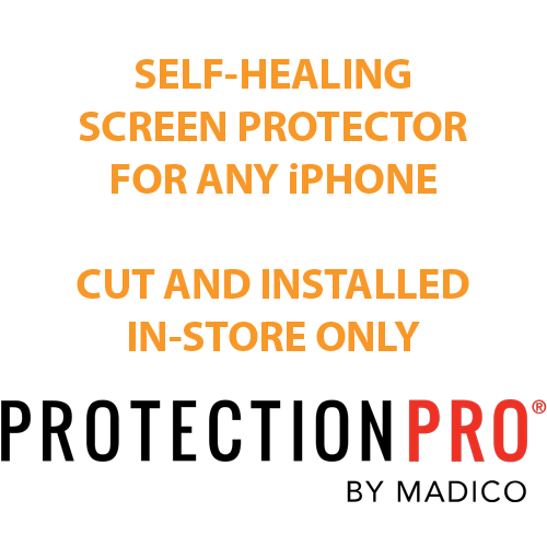 Self-healing iPhone screen protector